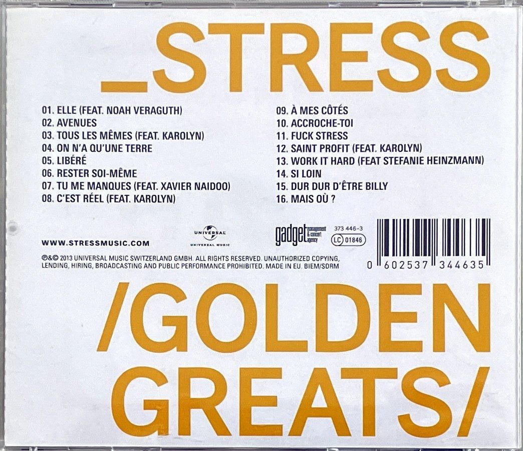 CD: Stress - Golden Greats – Usato da Savagnier venduto da Ne2065 1