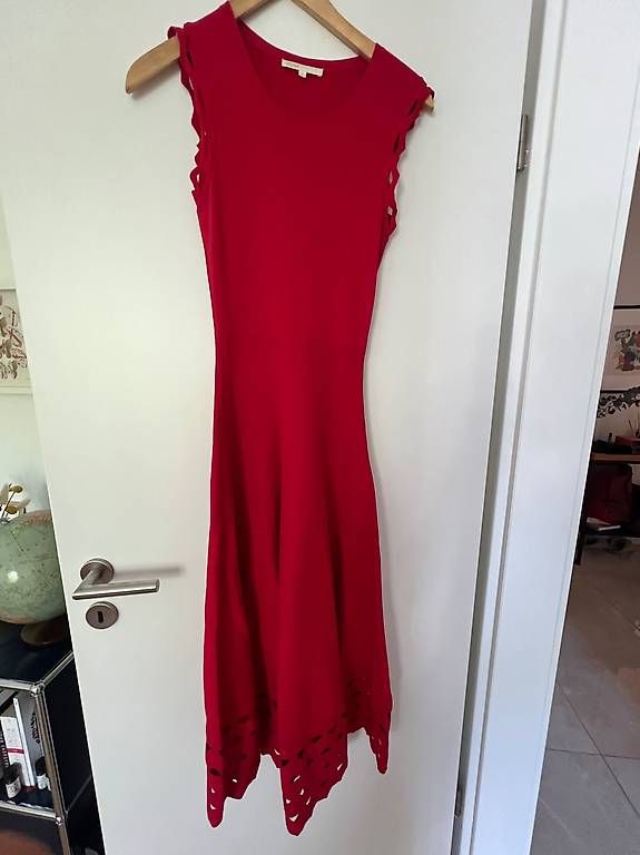 Maje Vestiti: Rotes Kleid von Maje - 34 – Usato da Zürich venduto da Iliana22