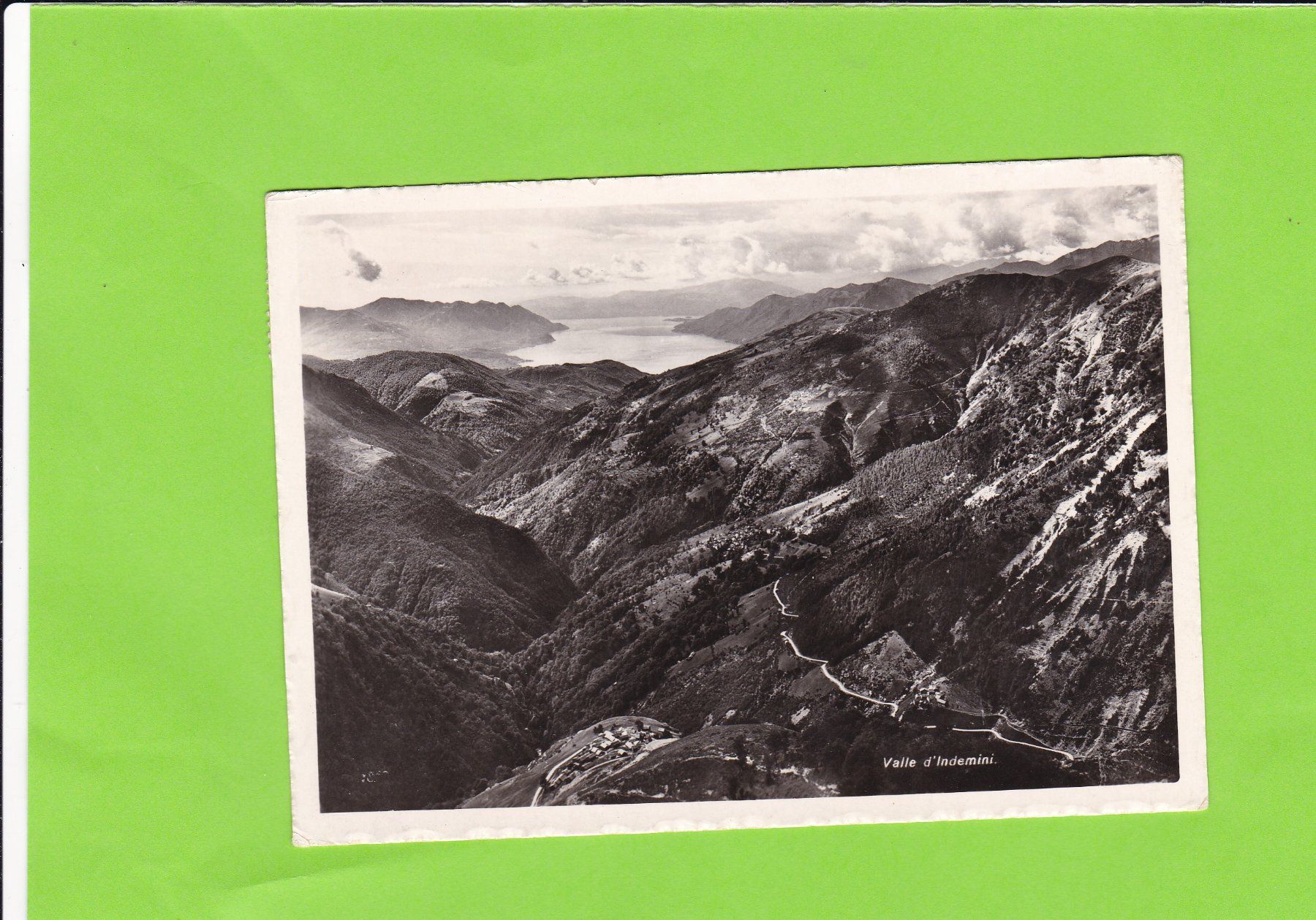 Cartoline postali: Valle d'indemini – Usato da St. Peterzell venduto da neckertal