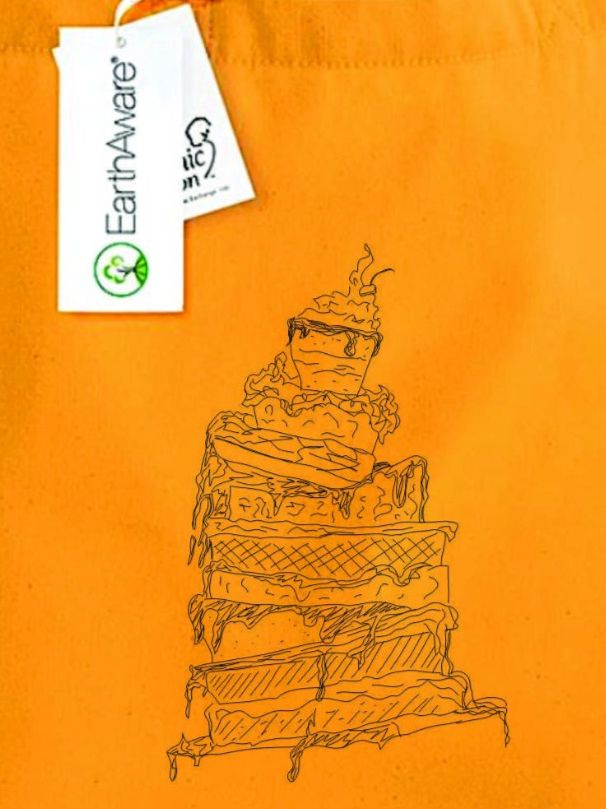 Borse: Sketches Collection Canvas Tasche - Torte – Nuovo e nell'imballaggio originale da Münchenbuchsee venduto da Monali 1
