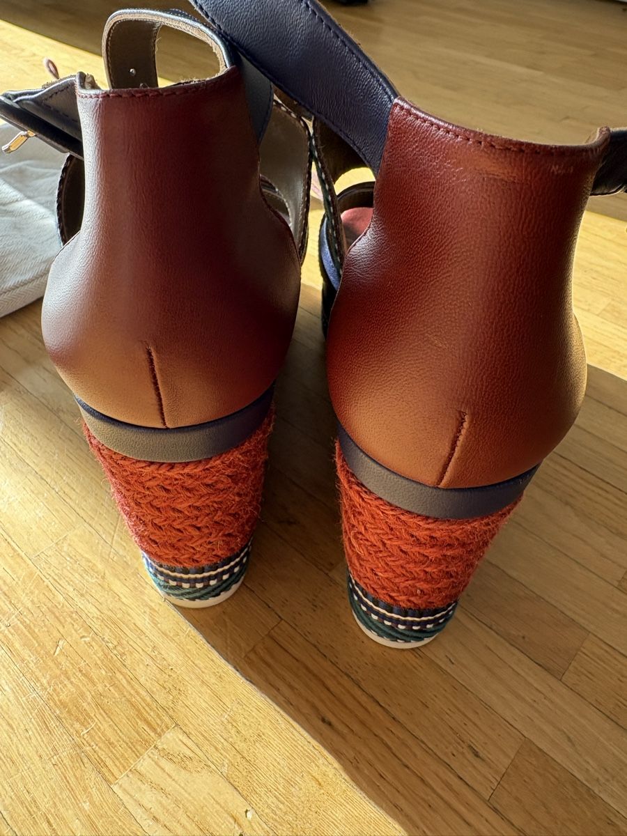 Hermès Scarpe da donna: Sandales compensées en corde Hermès Roma 38.5 – Nuovo (secondo la descrizione) da Puplinge venduto da Mady88 4