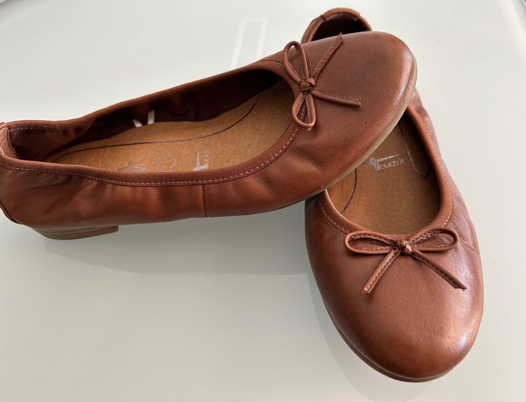 Tamaris Chaussures femmes: Tamaris Ballerina, 36, braun – D'occasion à Seuzach par Megane1 1