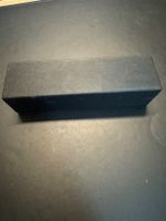 Edles Brillenetui, faltbar, schwarz