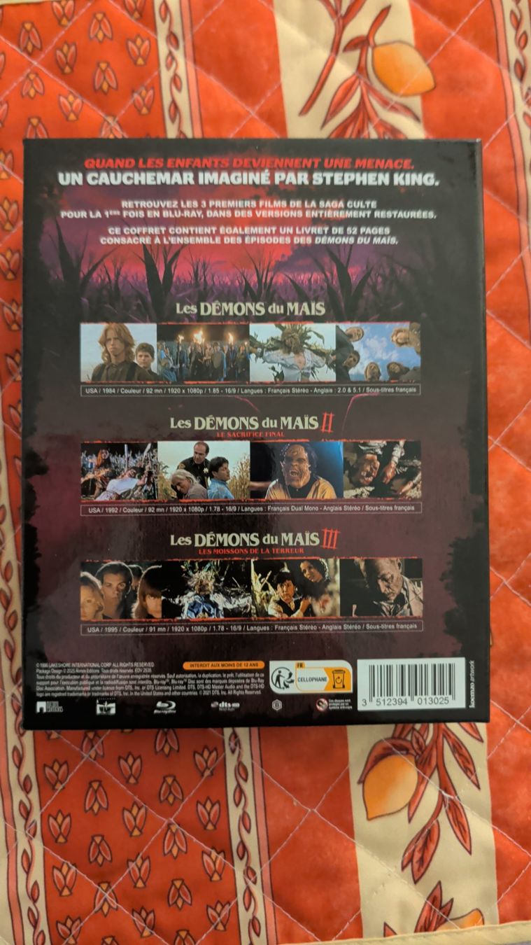 Coffret Blu-ray Les Démons du Maïs - Stephen King culte (Neu (gemäss ...