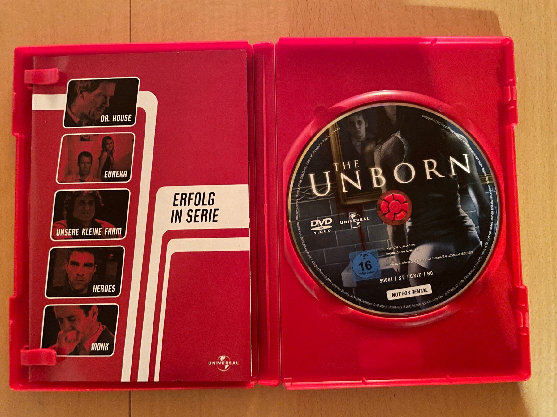 Alle DVDs: DVD The Unborn – Gebraucht aus Affeltrangen von Mowgli_123 1