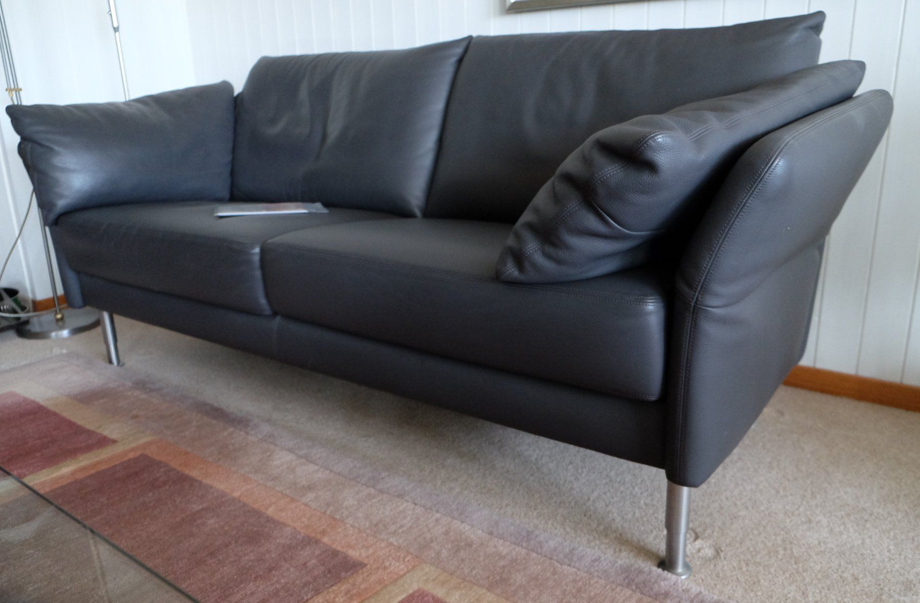 Divani: Ledersofa anthrazit – Usato da Schaffhausen venduto da wunderpraechtig 3