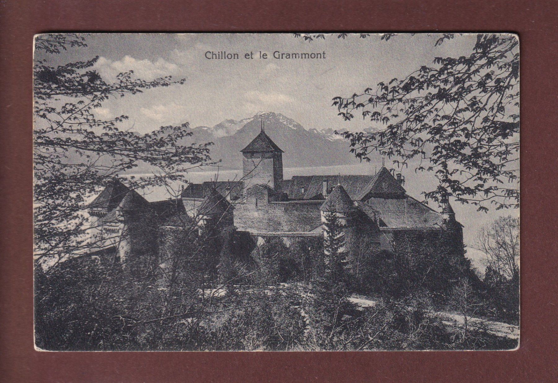 Cartoline postali: CHILLON et le Grammont – Usato da Pully venduto da nicecards