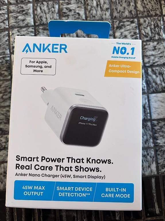 Caricabatterie: Anker Nano Ladegerät 45W  – Nuovo e nell'imballaggio originale da bern venduto da AAAA-A5