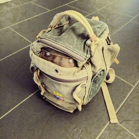 Rucksack Marina Militare Canvas gebraucht