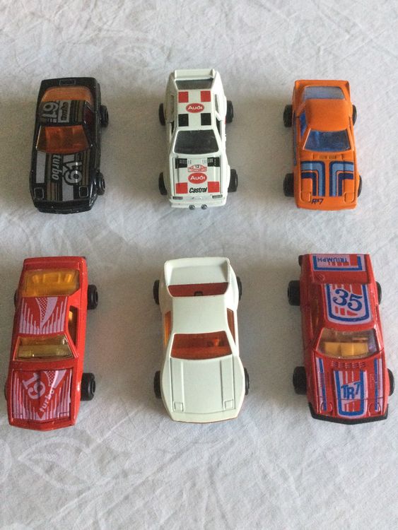 Lot De Petites Voitures MC TOY – Made In Macao – Années 80 – Collection Majorette Matchbox Norev
