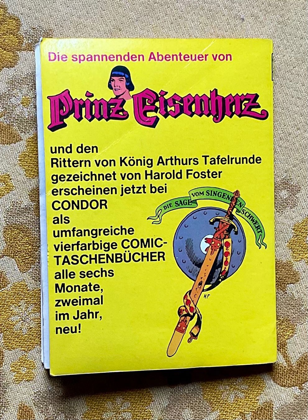 Fumetti: Prinz Eisenerz Taschenbuch Nr 4 von 1981 – Usato da Endingen venduto da nathan05 9