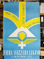 Ticino - Plakat - "Fiera Svizzera Lugano" - 1952
