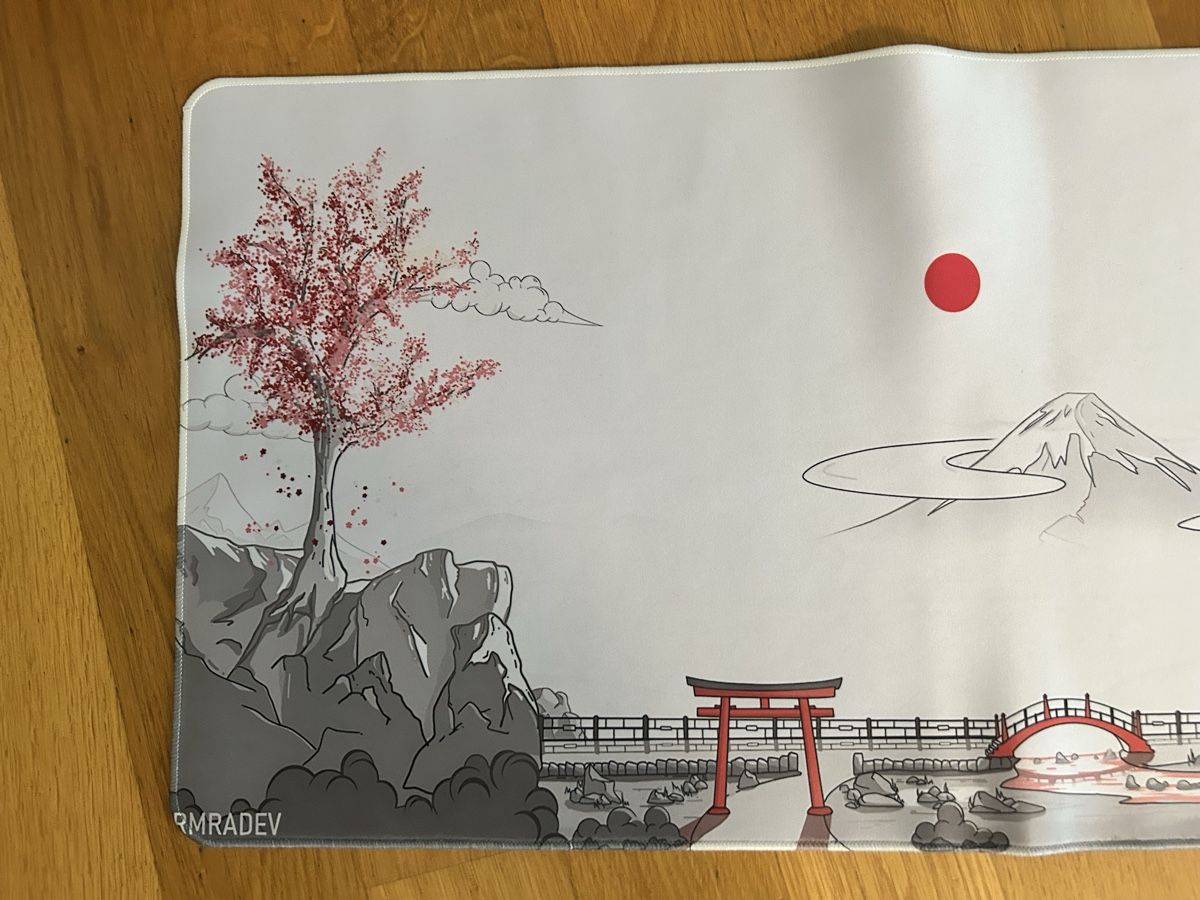 Tappetini per mouse: Grosse Mousematte mit Japanmotiv neuwertig – Usato da Rupperswil venduto da Birke11 2