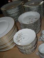 Limoges‑Porzellanservice – Jammet‑Seignolles Echtgoldrand