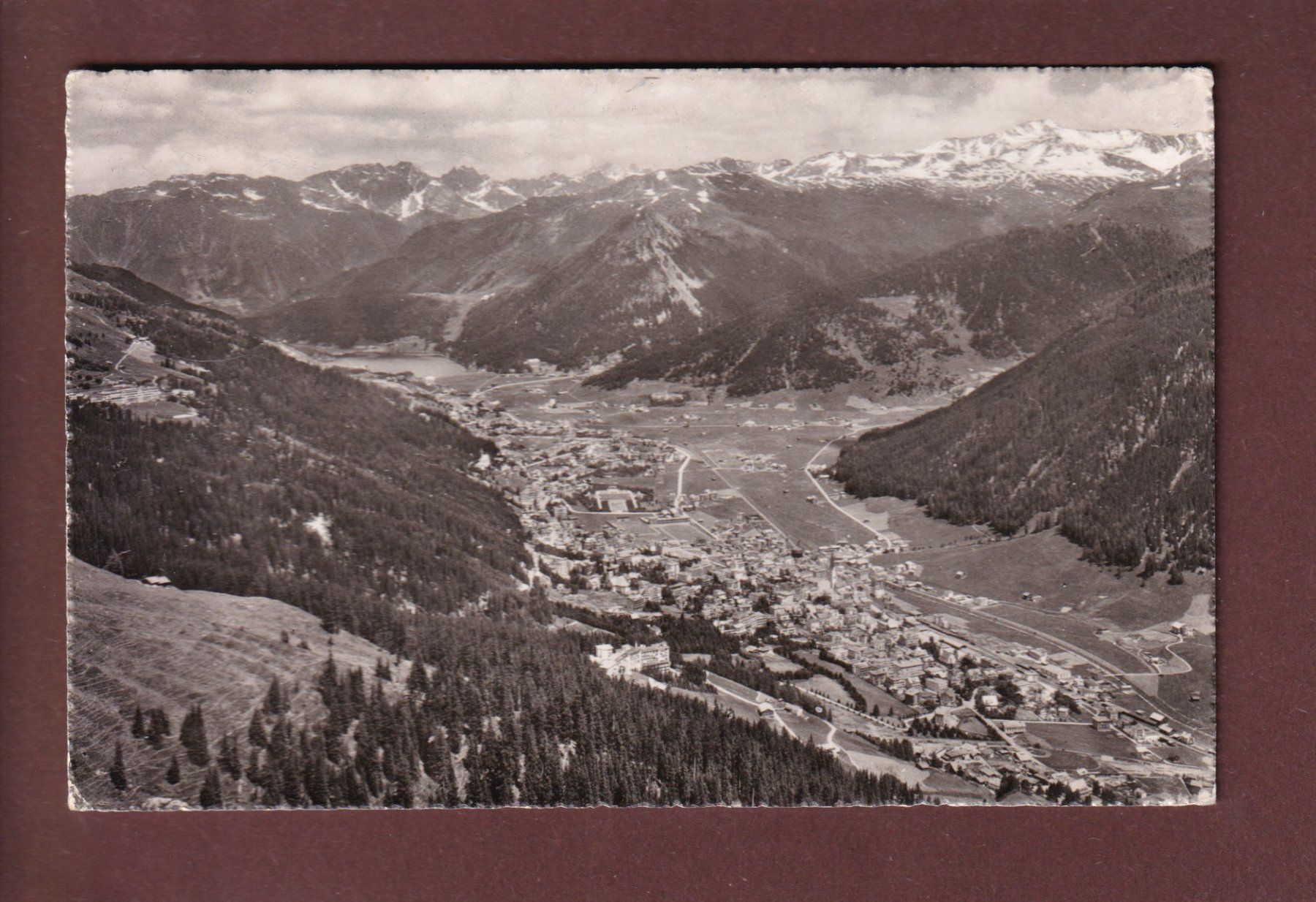 Ansichtskarten: DAVOS - 1948 – Gebraucht aus Pully von nicecards