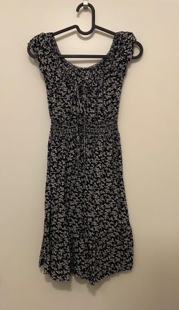 Sommerkleid Blumenmuster S/36