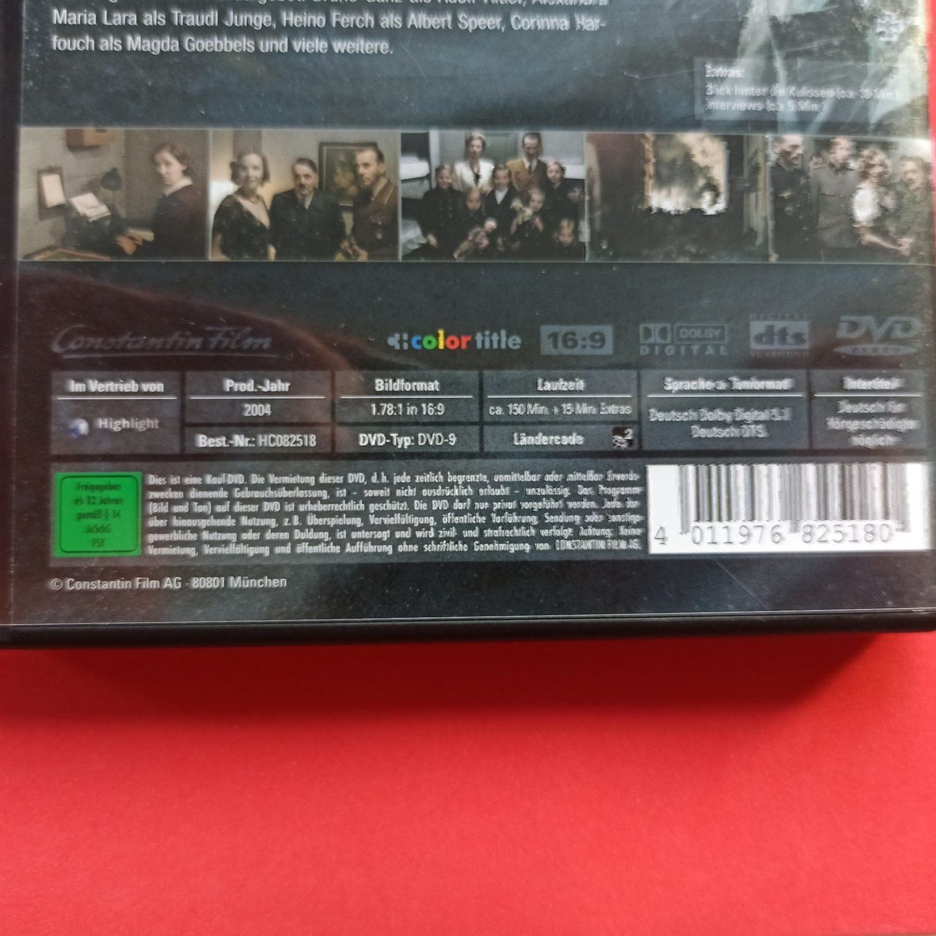 Tutti i DVDs: Der Untergang – Usato da Dübendorf venduto da kb86_MOVIE 2