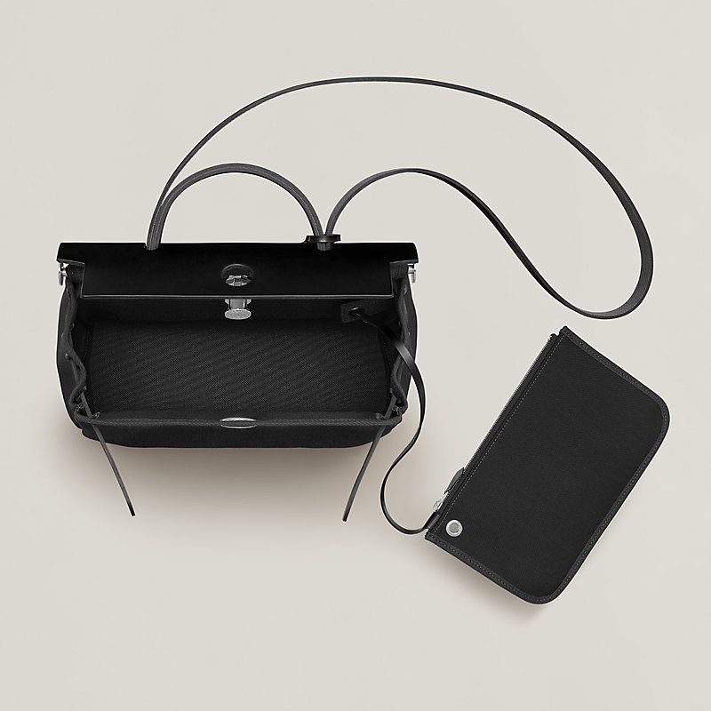 Hermès Borse da donna: NEU: Hermès Herbag Zip 31 Retourné Noir – Nuovo (secondo la descrizione) da Basel venduto da chri_kra 6