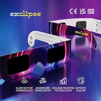 exclipse Sonnenfinsternis Brille ISO12312-2 & CE & UKCA
