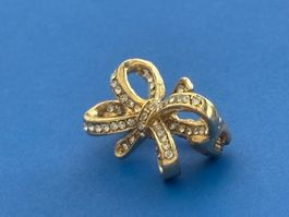 Luxus Elegante  Brosche Vintage Farbe: Gold