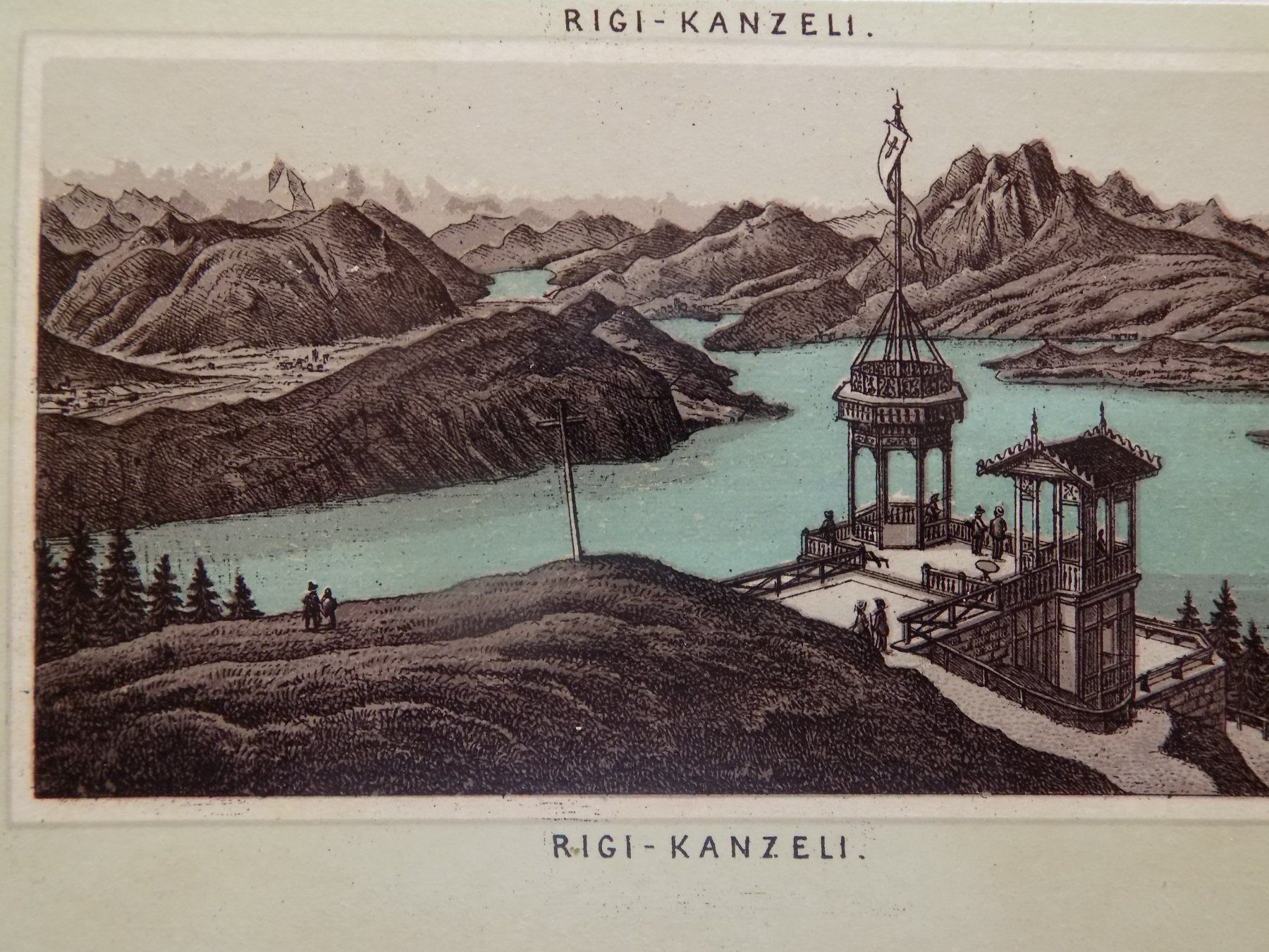 Gravures: Rigi Känzeli – D'occasion à Risch par Antikfee 2