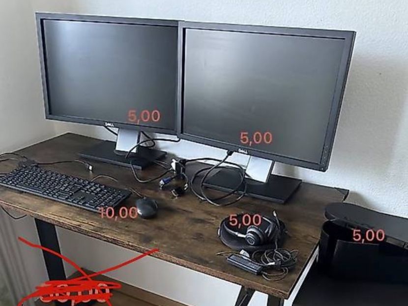 Scrivanie: Homeoffice Bildschirme & Zubehör (total oder separat) – Usato da Zürich venduto da bur_vs7y