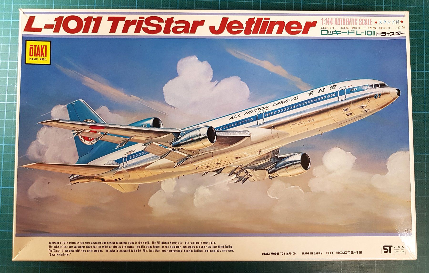 Modellbausätze & Standmodelle: Jetliner Lockheed  L-1011 TriStar,   Otaki   1:144 – Neu und originalverpackt aus Abtwil  SG von Relluem1