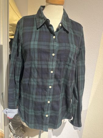 Tommy Hilfiger Bluse Karo Gr. M (38) 