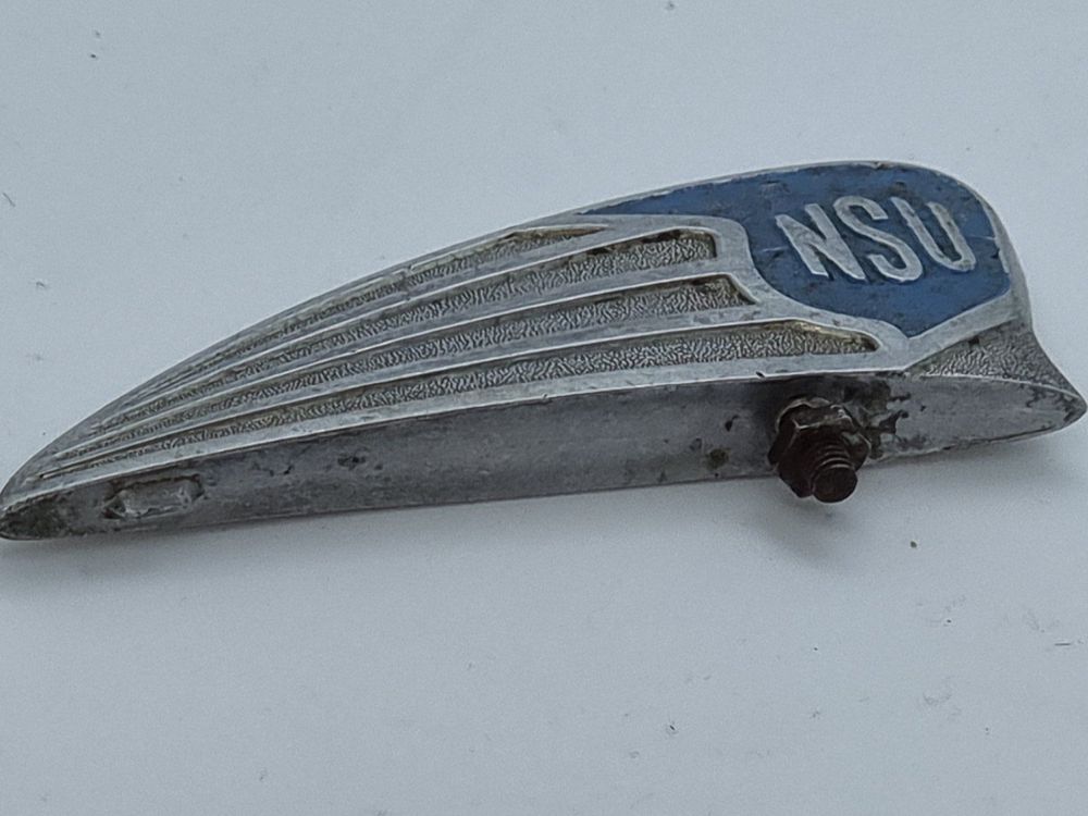 Original Metall Emblem NSU Quickly Moped | Kaufen auf Ricardo