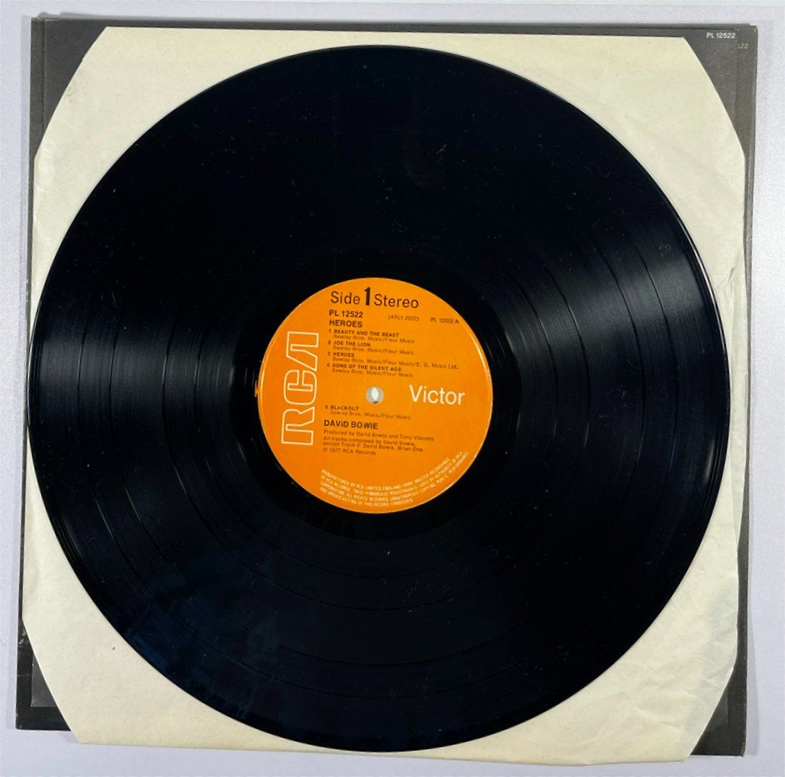Schallplatten: LP: DAVID BOWIE - Heroes – Gebraucht aus Frenkendorf von Yard-Sale-2000 4