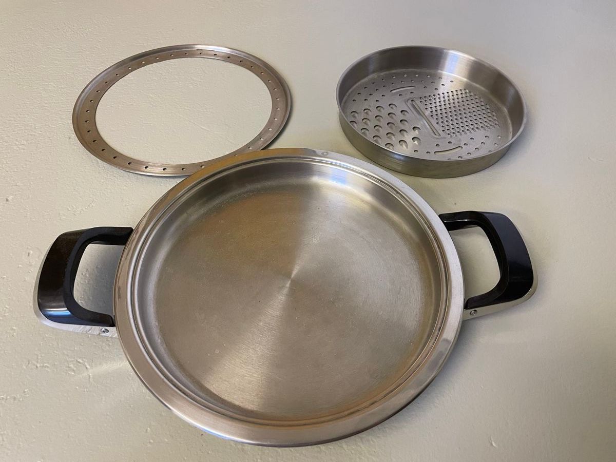 Amc Pfannen: Bräter von AMC 22 cm Durchmesser – Gebraucht aus Eiken von garanoiri