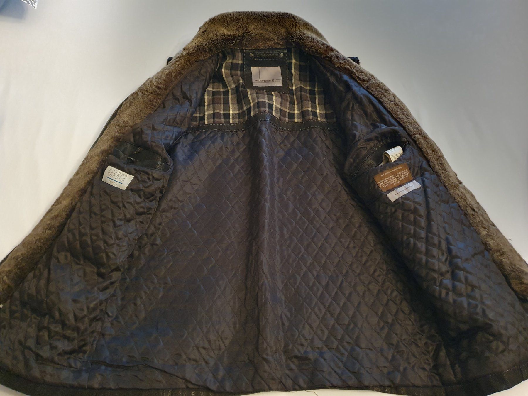 Giacche: Herren Lederjacke - Marke Milestone - Grösse 50 – Usato da Buchrain venduto da Cuchi8 3