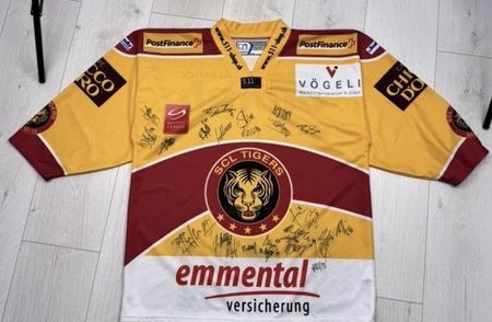Scl Tigers Trikot signiert