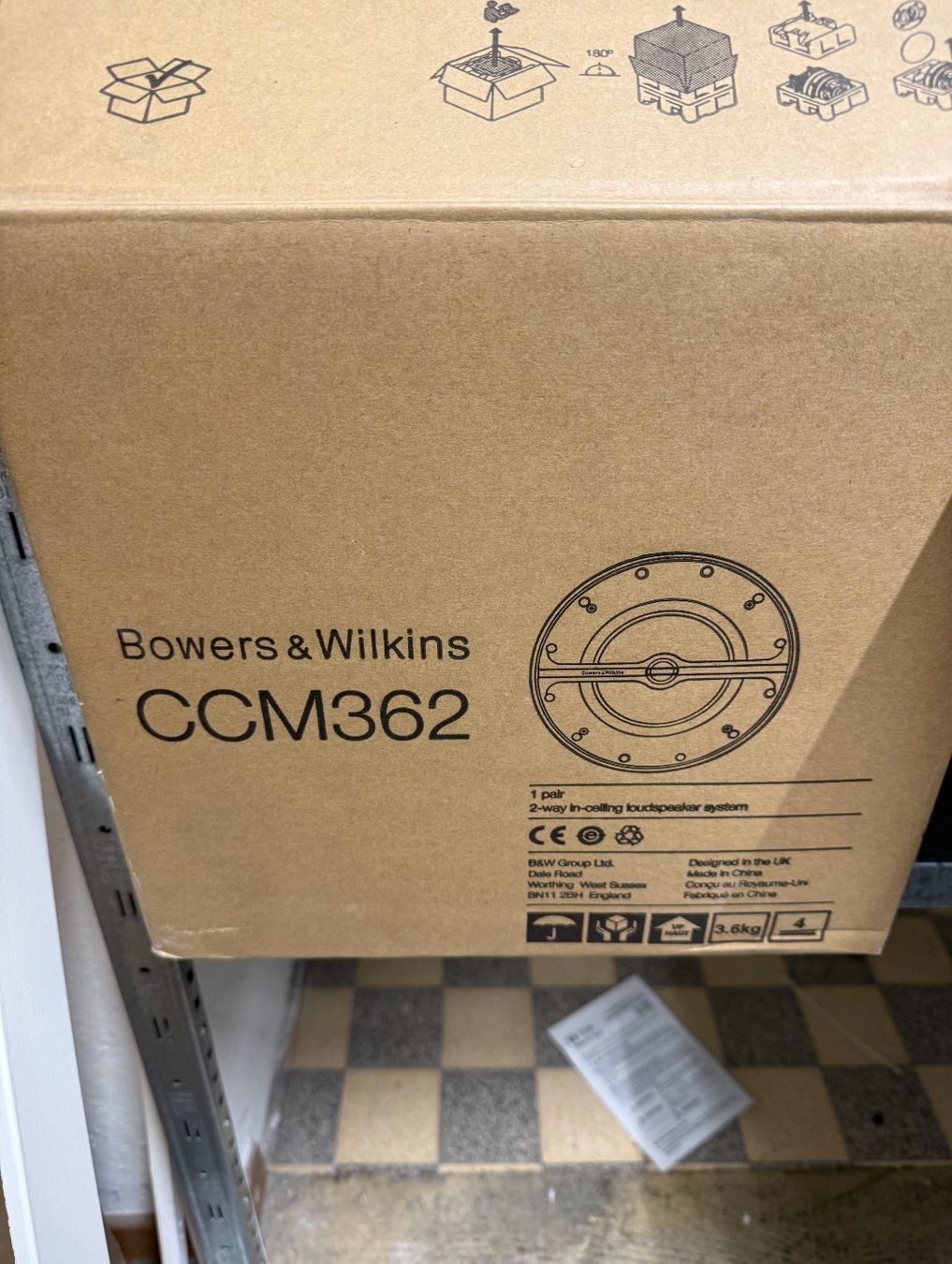 Bowers & Wilkins Casse acustiche: 2 × Bowers & Wilkins CCM362 – Nuovo (secondo la descrizione) da Kreuzlingen venduto da Diri9