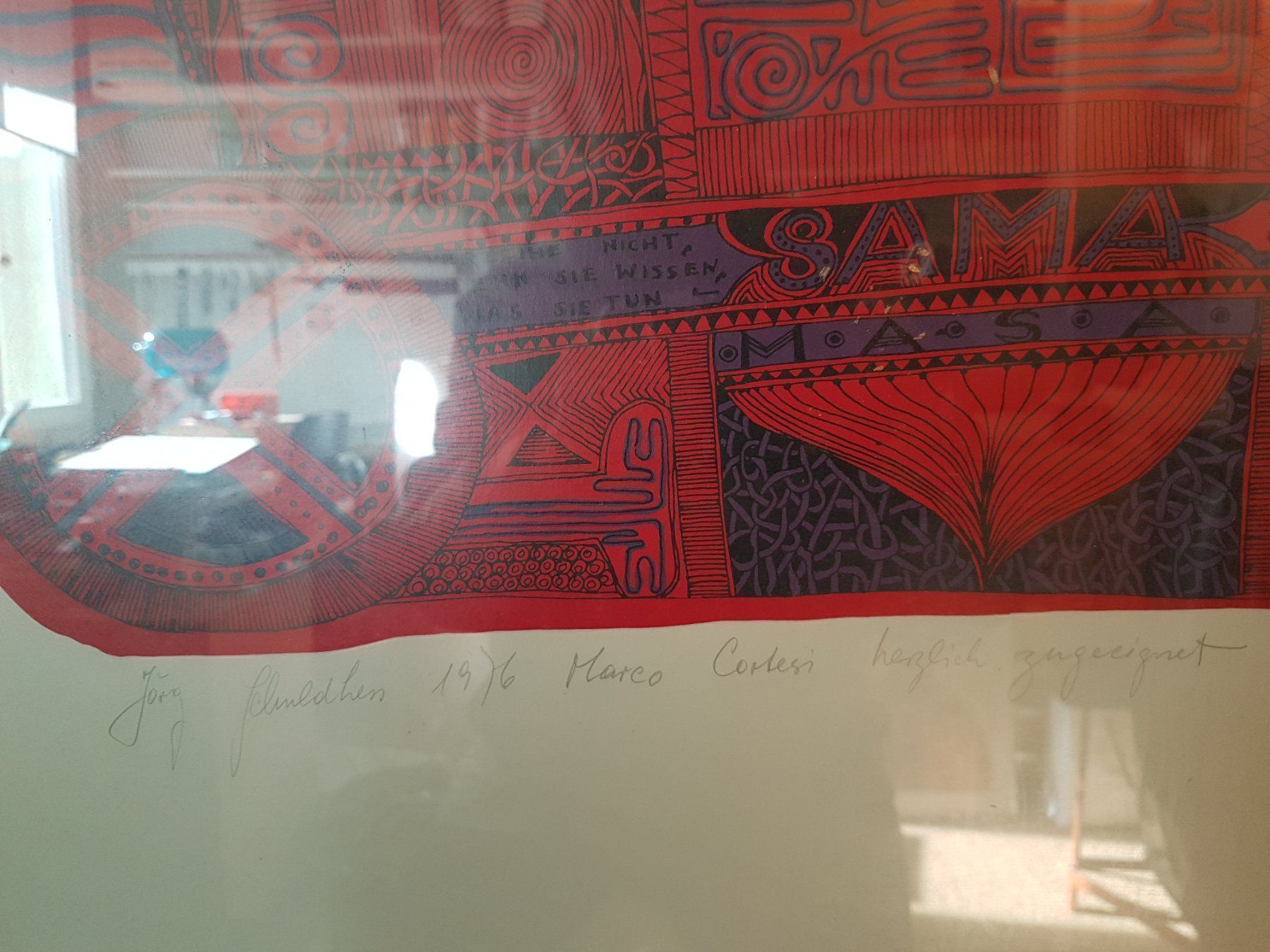 Gemälde: Jörg Shimon Schuldhess, EA Serigrafie – Gebraucht aus Buchrain von rom_r5bh 3