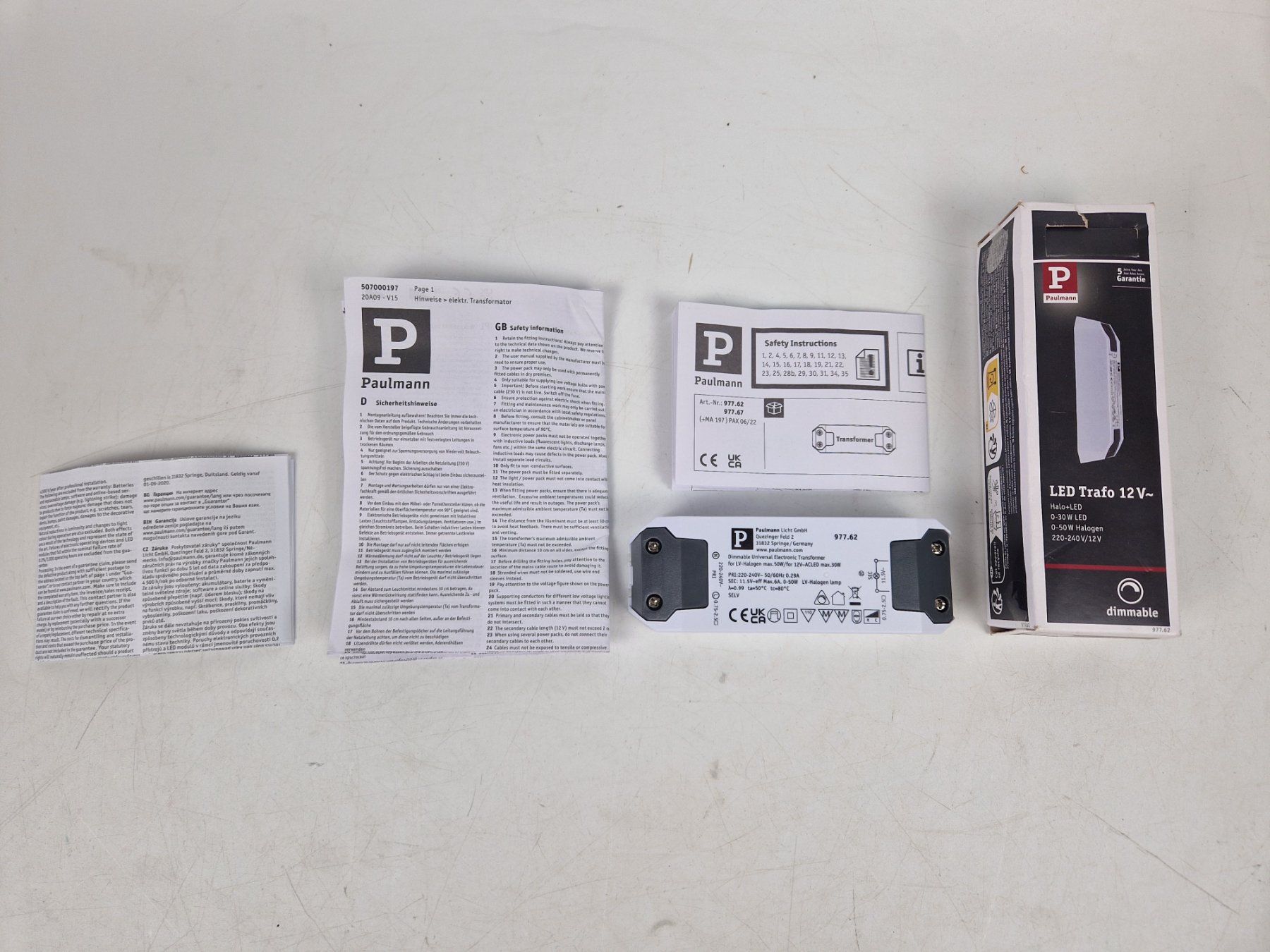Paulmann Elektronikbauteile: PAULMANN LED Trafo 12V~ – Neu (gemäss Beschreibung) aus Muhen von Restwert_Muhen