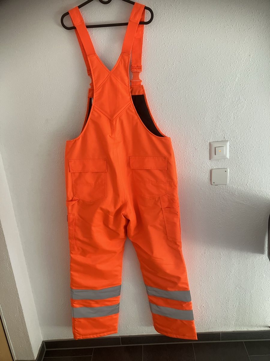 Hosen: Mascot Arbeitslatzhose Thermo Warnschutz Gr. L – Gebraucht aus Bettwiesen von Zustand57 2