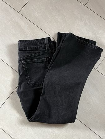 Jeans schwarz, Gr. 44, guter Zustand
