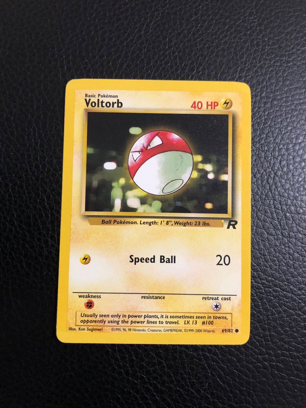 Pokémon Sammelbilder & Trading cards: Team Rocket Voltorb 69/82 Ab 1 – Gebraucht aus Paradiso von Pkmn10