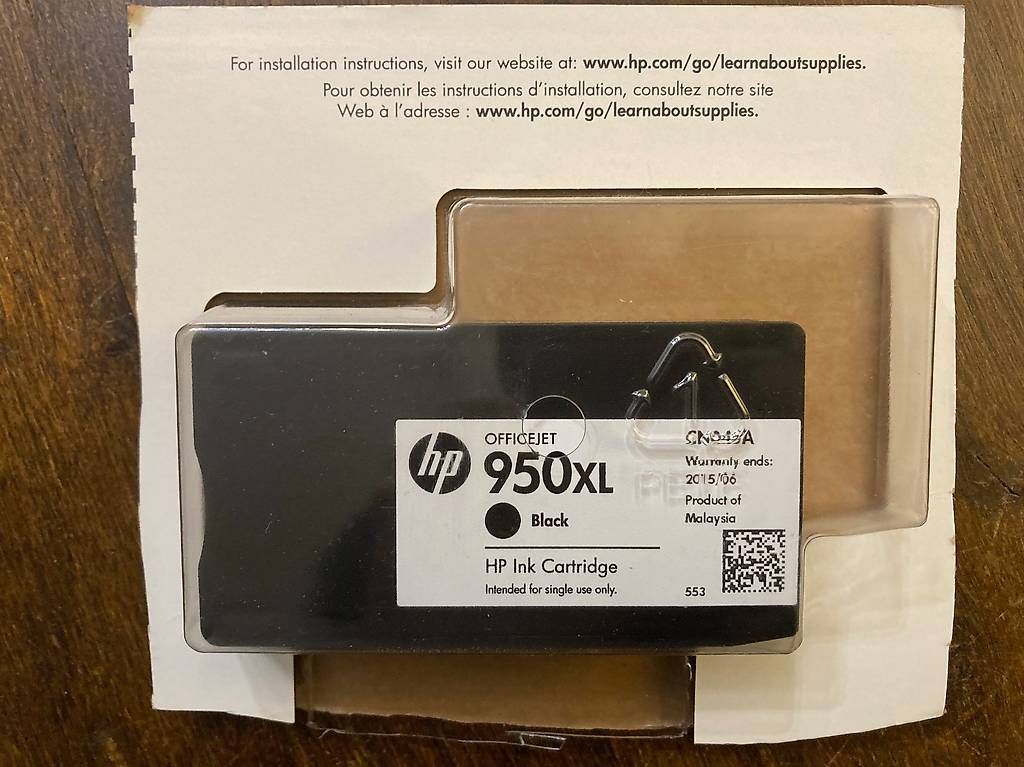 Hewlett Packard Druckerpatronen & Toner: 2 Tintenpatronen schwarz HP950XL – Neu und originalverpackt aus Ebikon von ang_r5m6 1