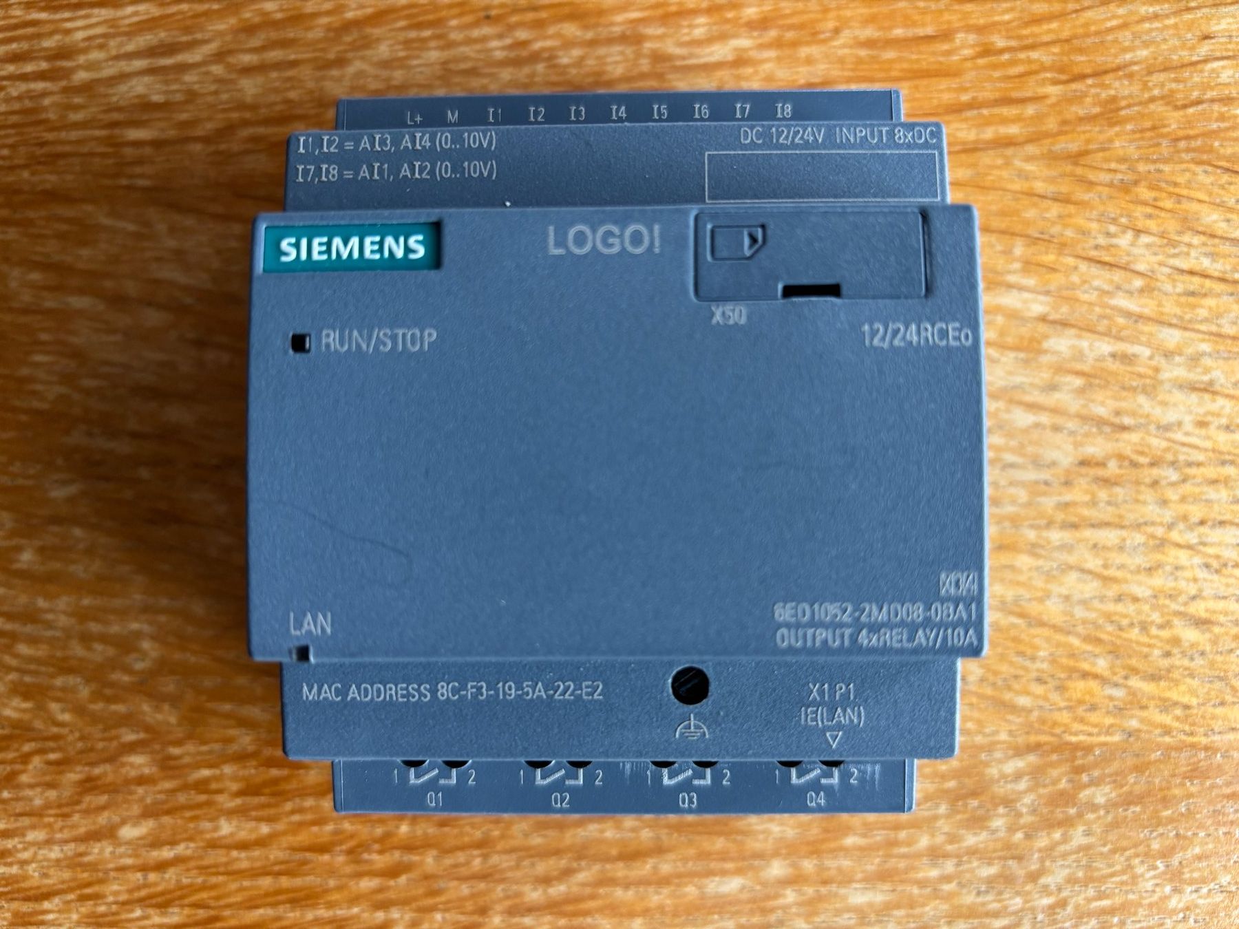 Siemens Attrezzatura per studi di registrazione: Siemens Logo 12/24V DC – Usato da Biberist venduto da Highforest45