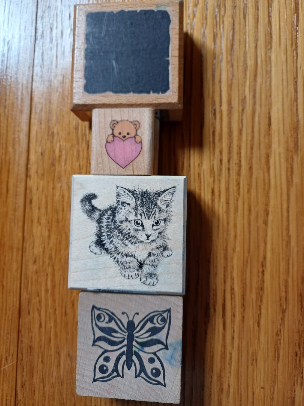 Stempel: Motivstempel von gebrauchtem Bastelmaterial – Gebraucht aus Gächliwil von lesidees 4