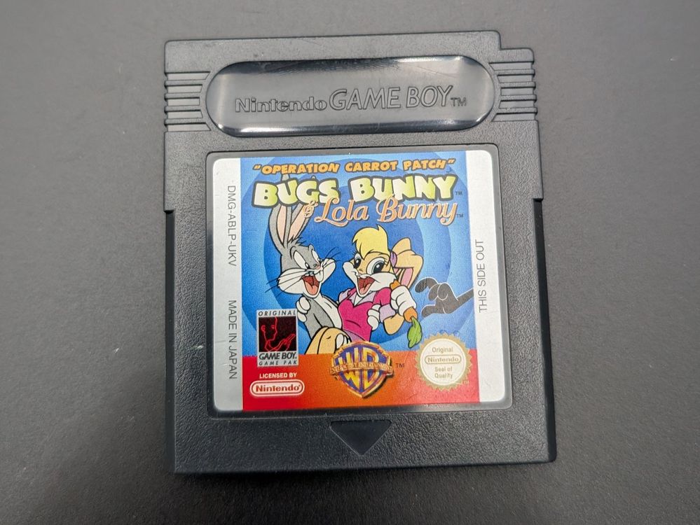 Bugs bunny opérations carottes gameboy color - Jeux vidéo