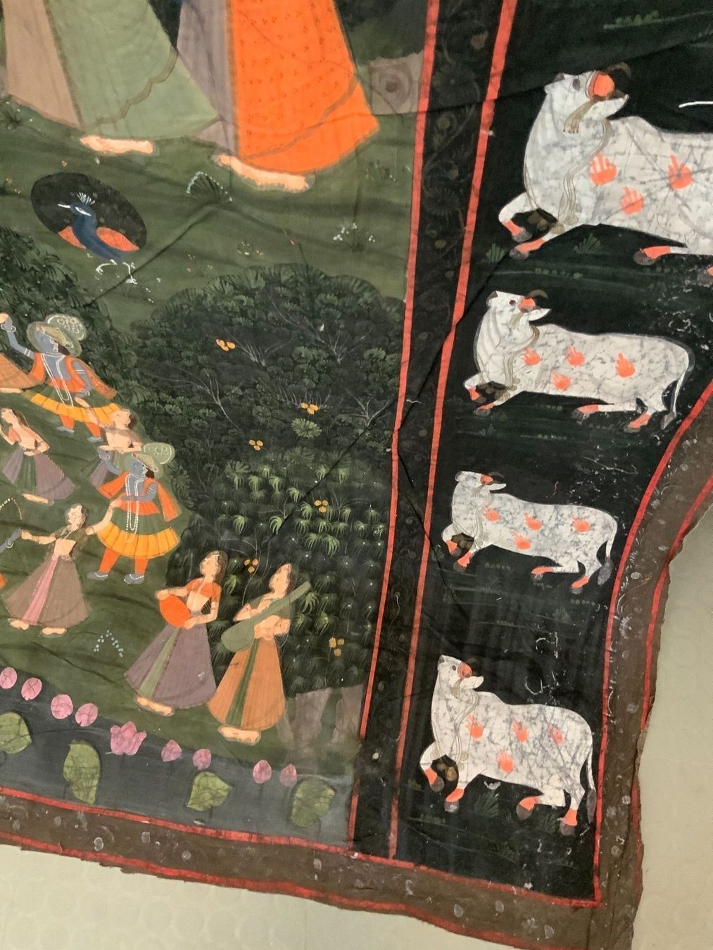 Gemälde: Gemälde - Antik - INDIA Kunst  Unikat – Gebraucht aus Zürich von Danokiko 6