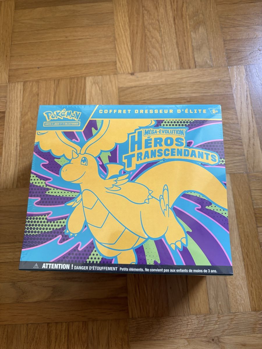 Pokémon Carte collezionabili: ETB Héros transcendant Pokémon FR – Nuovo e nell'imballaggio originale da  venduto da