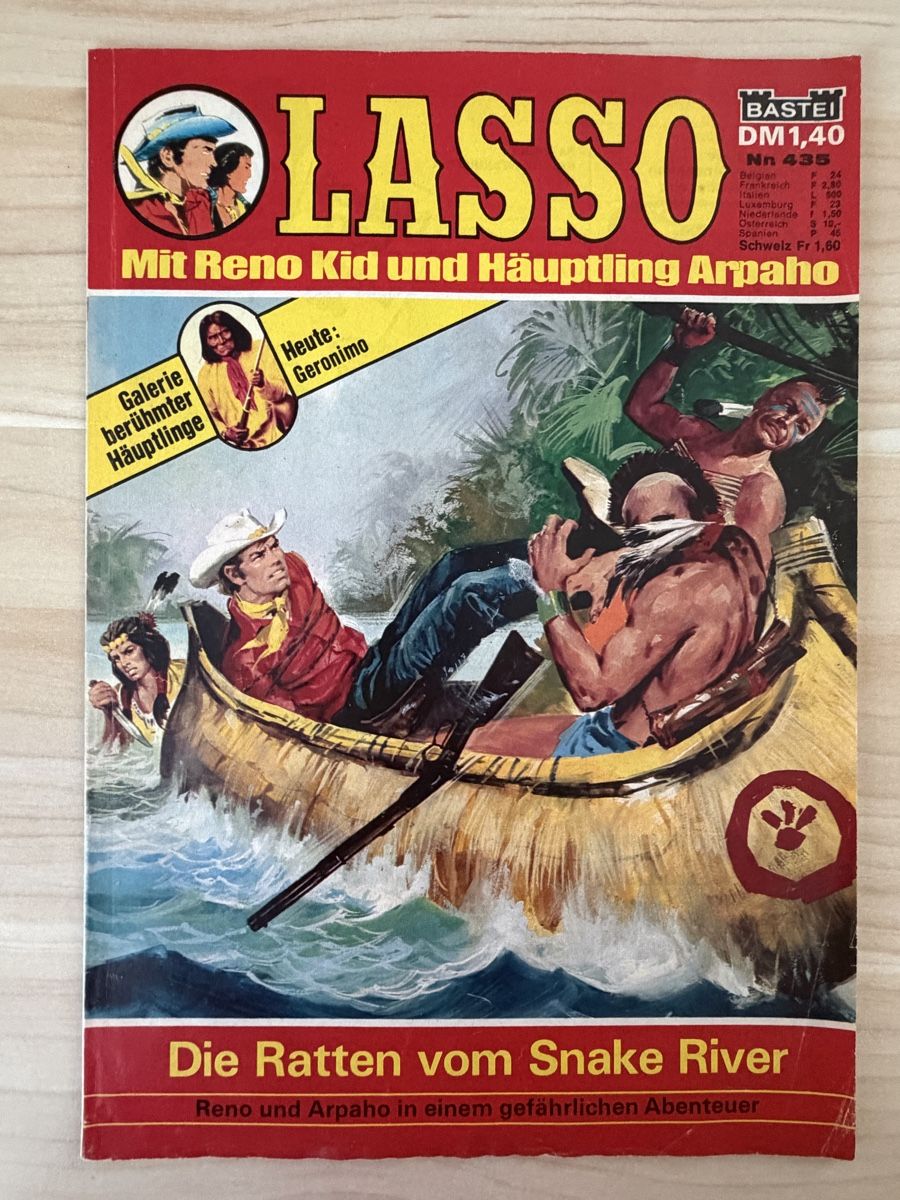 Comics: Lasso Bastei Heft 435 – Gebraucht aus Kehrsatz von Raboy