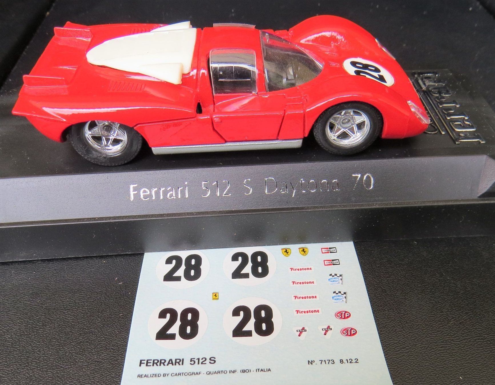 Ferrari Modellini d'auto: 1:43 Ferrari 512 S – Nuovo e nell'imballaggio originale da Ettingen venduto da campione_1