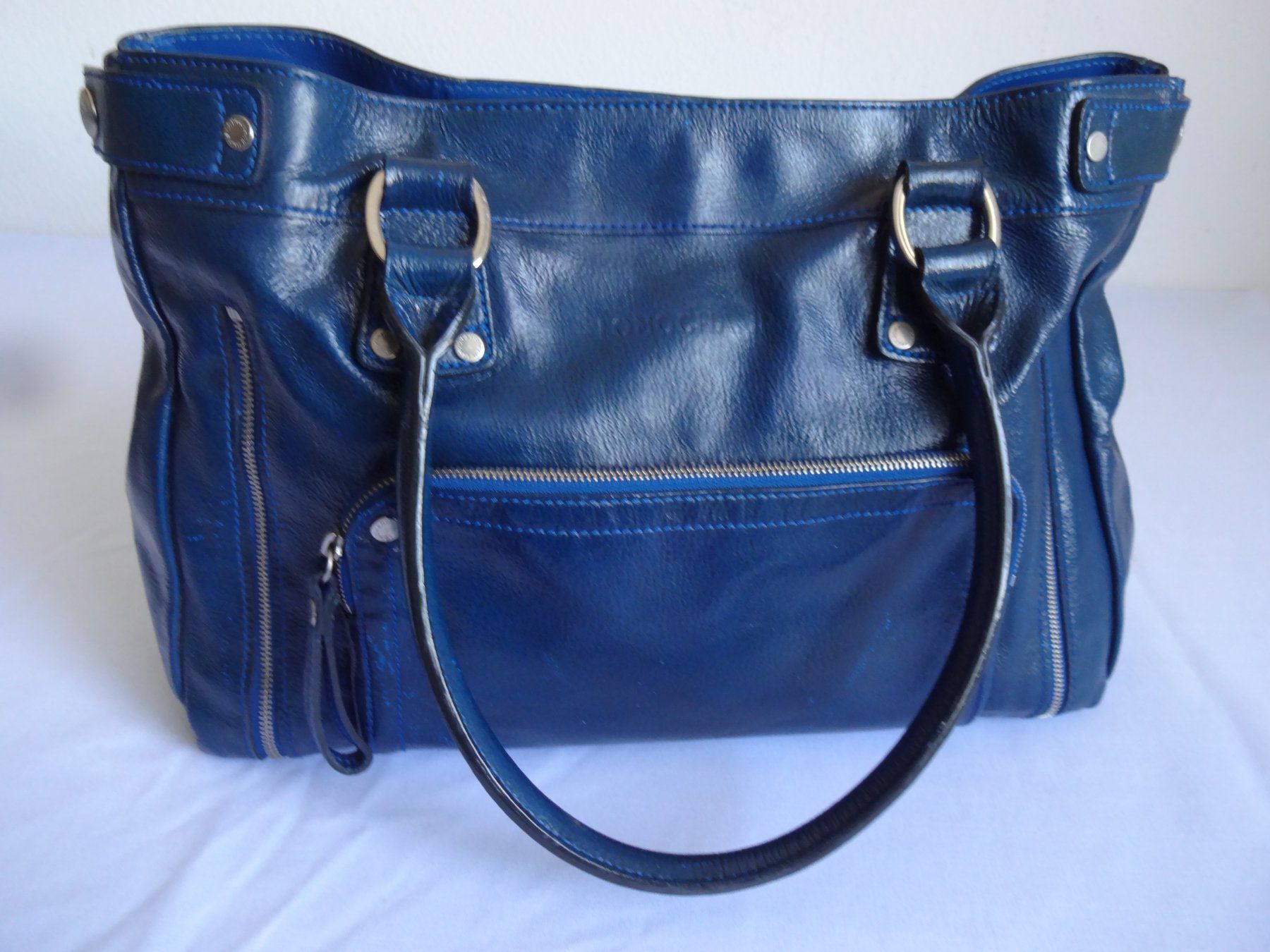 Longchamp Borse da donna: Orig."Longchamp" Lackleder Tasche – Usato da Frauenfeld venduto da Riaa 2