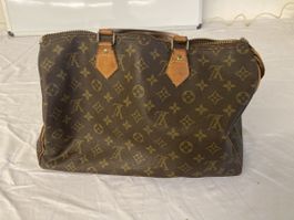 Louis Vuitton Handtasche, gebraucht, mit Schloss & Schlüssel