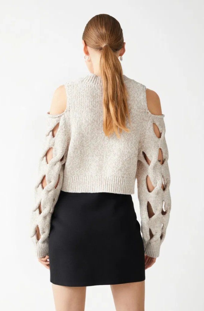 Other Stories Maglioni & Felpe: Other Stories Strickpullover Cut-Outs – Usato da Erlinsbach SO venduto da ULIKH 1